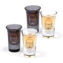 Thumbsup Stormtrooper Snapsglass Set med 4 Stk - Svart og Transparent