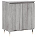 vidaXL Skjenk grå sonoma 60x35x70 cm konstruert tre