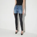 Elisabetta Franchi Dame Jeans Blå W25,
