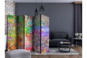 Romdeler - Rainbow Wall II 225x172 - Artgeist sp. z o. o.