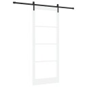 vidaXL Skyvedør med utstyrssett 'ORKDAL'Hvit 93x232 cm