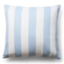 Borg Living Putetrekk i 100% myk og luksuriøs bomullssateng 60x63 cm Lyseblått og hvit Nordic Stripe putetrekk fra By Night