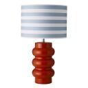 Superliving Lyon bordlampe oransje/blå