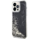 Guess Guhcp14xlcsgsgk Iphone 14 Pro Max 6,7" Juodas/Juodas Kietas Deklas Liquid Glitter Marble