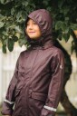Lindberg Kids" Vestby Rain Jacket Fleece Plum 130