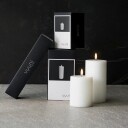 Uyuni Lighting - LED kubbelys 15x15x15 cm trippel veke hvit