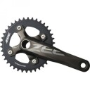 Shimano ZEE terrengsykler Kranksett med 1 Drev 36T Inkl. lager