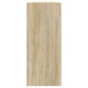 vidaXL Bokhylle/romdeler sonoma eik 100x30x72 cm