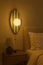 Torlic vegglampe 10 cm - Beige, Hvit, Grønn