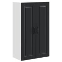  Kjøkkenskap med hylle Svart 60 x 31 x 100 cm Konstruert tre