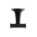 Duravit Starck T Dobbel håndklekrok, Matt sort