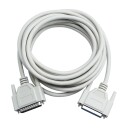 ELETRA DB25 DC M - F 5M KABEL, GRÅ