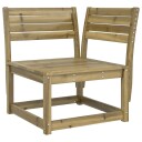  Hagesofa for hjørne 73x73x78 cm impregnert furu 844668
