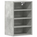  Hengende skap betonggrå 40x29,5x60 cm konstruert tre 8721158425249
