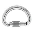 Petzl Karabiner OMNI Multi Retning Halvsirkel Karabiner, 1 Stk, SET-M37-TL Grå