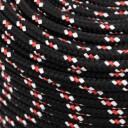  Båttau svart 6 mm 25 m polypropylen