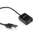 Joby Wavo Audio USB-A Mikrofonadapter Sort