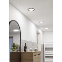 Innfelt lampe Fueva - Sort, 166 mm