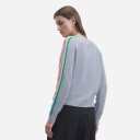 From Future Block Stripe Sweater Gris Chine Fonce F