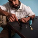 Plisson, Beard Care Kit with ScissorsComb and Brush