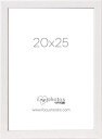 Focus Pop Ramme - Hvit - 20x25 cm