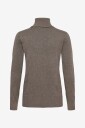 Saint Tropez   Polohals MilaSZ Rollneck Pullover   Brun
