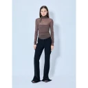 Lemaire Dame Topper Brun L,