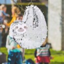 Rxs Pinata dovendyr med kølle og maske 10050342
