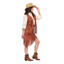 Wilbers & Wilbers Cowgirl Brun Kostyme Small 004973-H-036