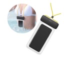 Baseus Let's Go Universal waterproof case for smartphones (black+yellow)