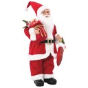 vidaXL Julenissefigur Rød 30 cm Polyester