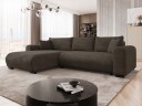 Handda 3 seters sovesofa med divan   brun