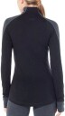 Icebreaker 260 Zone Ls Half Zip Ws Jet Heather/Black S
