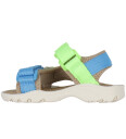 Bisgaard Bright Blue/Green Nico Sandal 24