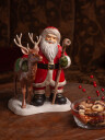 Julenisse Santa And The King Of The Woods LTD 1999 stk 24,5 cm