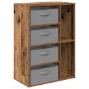  Serviesskap med skuff Gammelt tre 60 x 33,5 x 84 cm