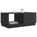  Kaffebord Svart 90 x 50 x 37 cm Konstruert tre