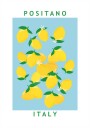 Lemons Flower Market Poster Plakat / 40x50cm