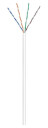 CAT 6 network cable U/UTP white 100 m - CCA cop