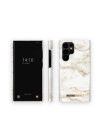 Pearl IDEAL OF SWEDEN Golden Pearl Marble Fashion Case for Samsung Galaxy S22 Ultra
