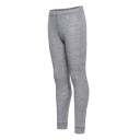 Hummel Grey Melange Jr Ull Rib Leggings 128