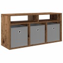  Lavbord med skuff Gammelt tre 87 x 27,5 x 43 cm