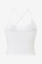 Drop of Mindfulness Butter Soft Singlet   White   XS