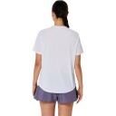 Asics Women"s Asics Core Ss Top Brilliant White XL