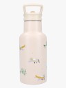 Kidzroom Stainless Steel Vannflaske 350 Ml Small Talk Beige
