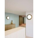 Luceplan Metropoli 27 Vegglampe/Taklampe H10xØ27 Glass Polished Alu