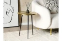 Ferdinanda Sidebord 43 cm - Gull/Svart