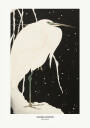Heron In The Snow Plakat Plakat / 70x100cm