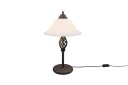 Trio Lighting Rostica bordlampe 2L E14 rustikk