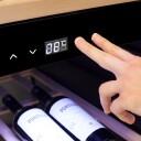 Caso Vinkjøleskap WineExclusive 24 Flasker Svart